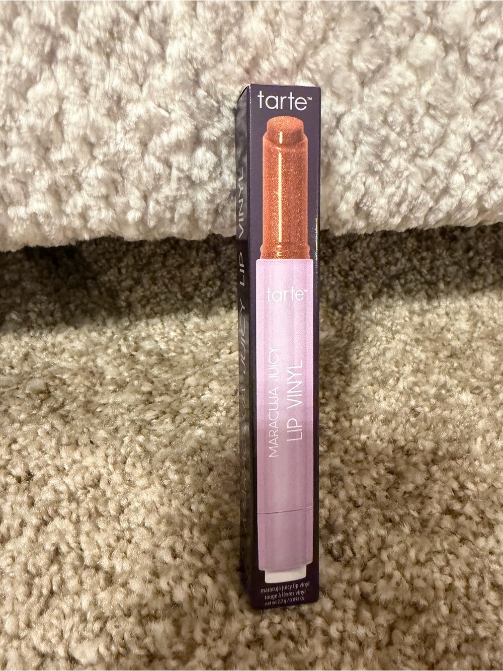 Tarte Maracuja Juicy Lip Vinyl Shimmering Cinnamon Spice BNIB